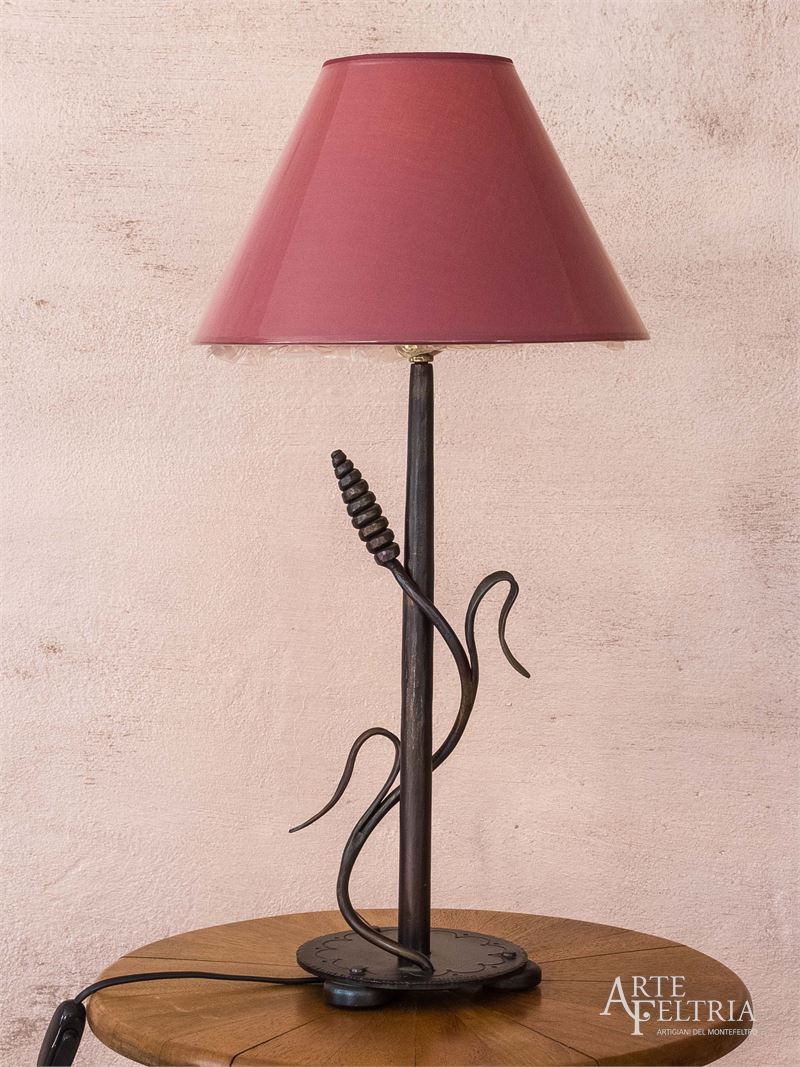 Lampada con spiga di grano