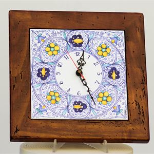Orologio da parete con cornice in legno deals