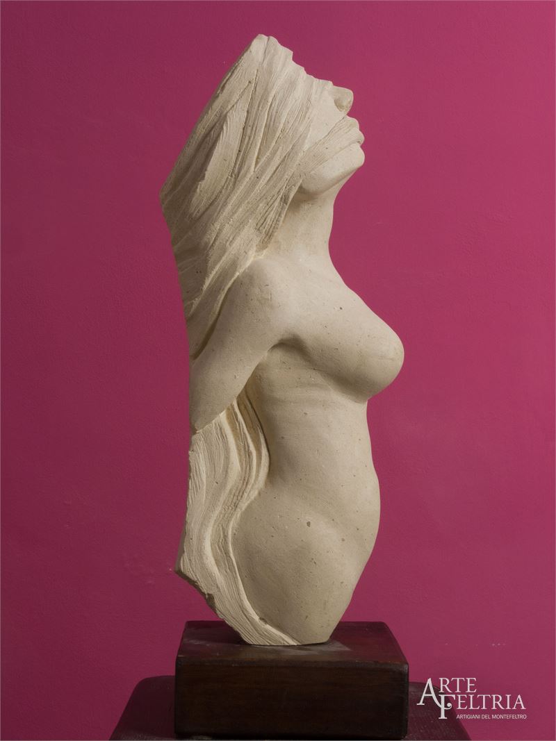 Nudo femminile bendato|statua / scultura