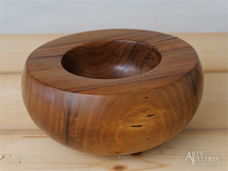 Centrotavola in noce (bordo largo)