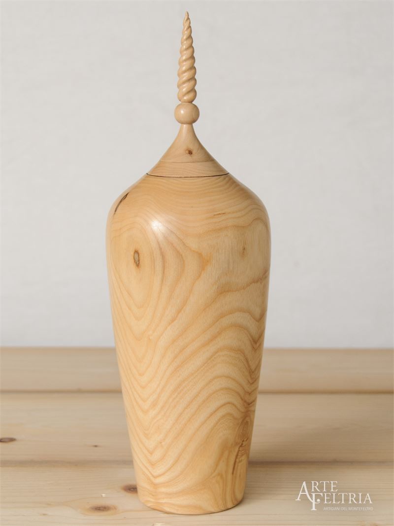 Vaso in frassino e carpino