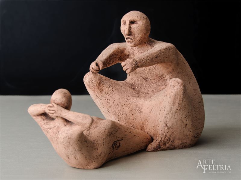 Popolo su piatto girevole