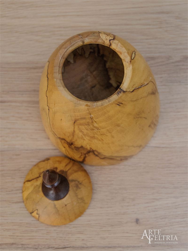 Video scatola in faggio